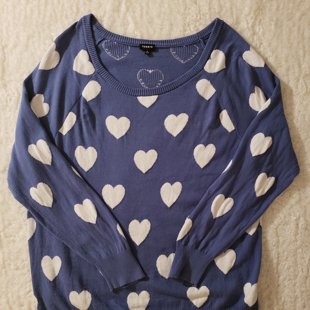 Heart sweater